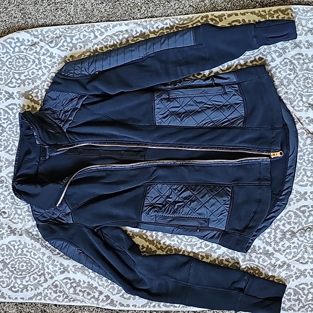 LULULEMON Navy FLEECEY KEEN JACKET